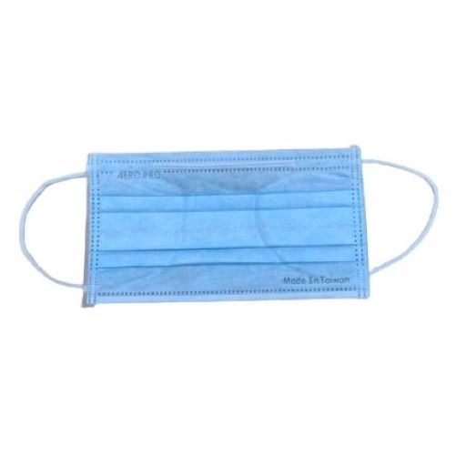 AeroPro EF41BR-5 3-Ply Earloop Surgical Masks with PP Fibre (4-Fold) – (Box of 50’s)
