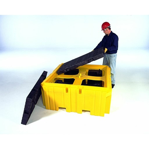 ULTRATECH IBC Spill Pallet Plus, With Drain
