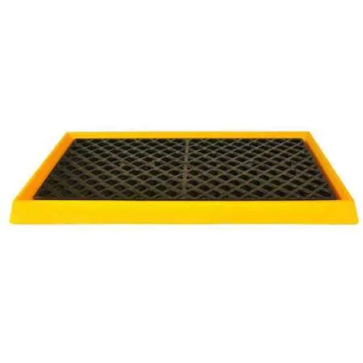 ULTRATECH Containment Tray with Grating Yellow