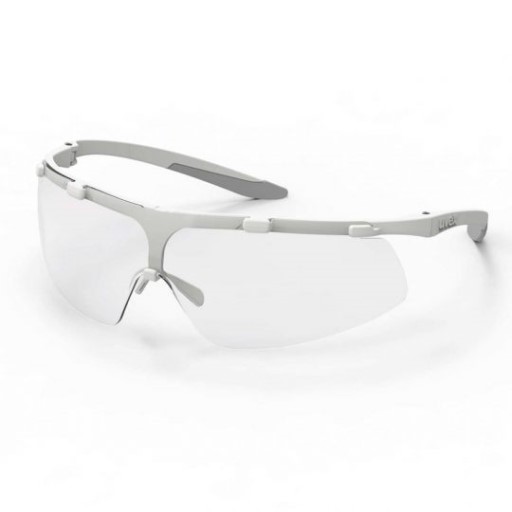uvex super fit ETC, clear lens – grey/white eyewear