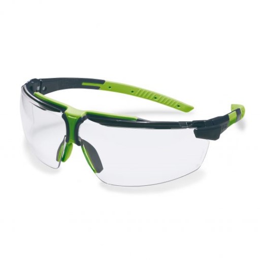 uvex i-3 s, clear lens – grey/green eyewear