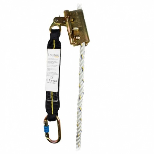 Irudek ROP STOP Fall Arrester with 14mm x 10m Twisted Rope and 2 Connector 981
