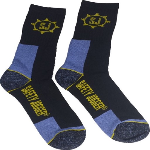 Safety Jogger Black/Blue Socks