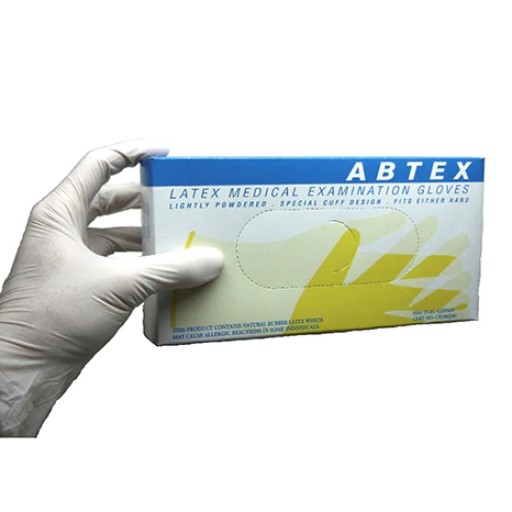 Latex Pre-Powdered Disposable Gloves – (Box of 100’s)
