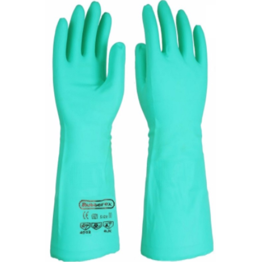 Rubberex RNU22-18 Green Nitrile Gloves