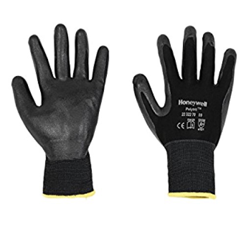 Honeywell Polytril Air Black with Nitrile Foam Gloves