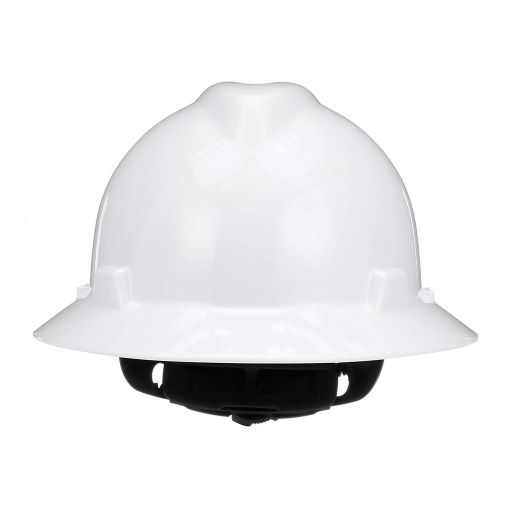 MSA V-Gard Non-Slotted Full Brim Hat with Fas-Trac Suspension