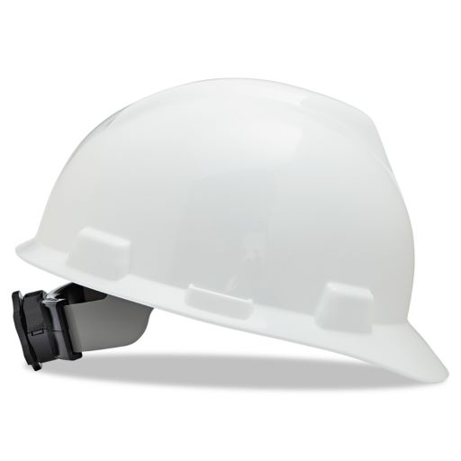 MSA V-Gard Slotted Cap with Fas-Trac Suspension