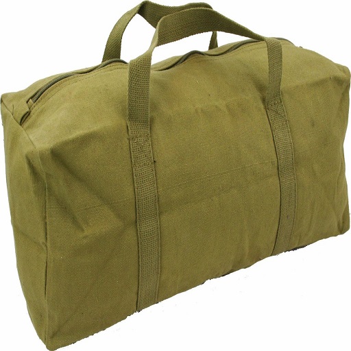 Green Canvas Tool Bag