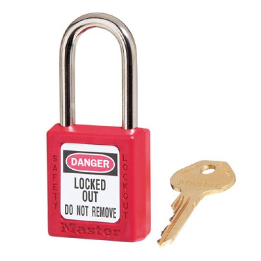 Master Lock 410 Zenex Key Aliked Thermoplastic Padlock
