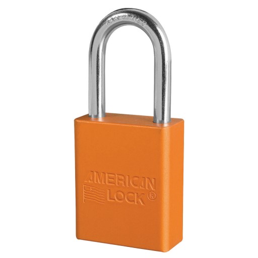 Master Lock A1106 Anodized Aluminium Safety Padlock, Key Aliked