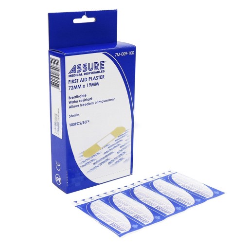 Water Resistant Handy Plasters – (Box of 10’s or 100’s)
