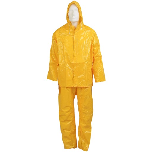 Yellow Rain Suit – Jacket & Pants (Heavy-Duty)