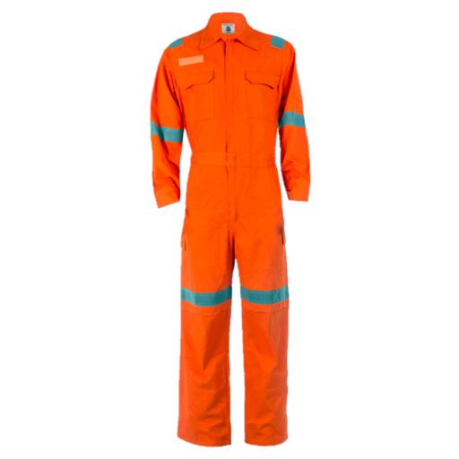 Industrial Overall with 2 Inches Reflective Straps @ 6 Locations