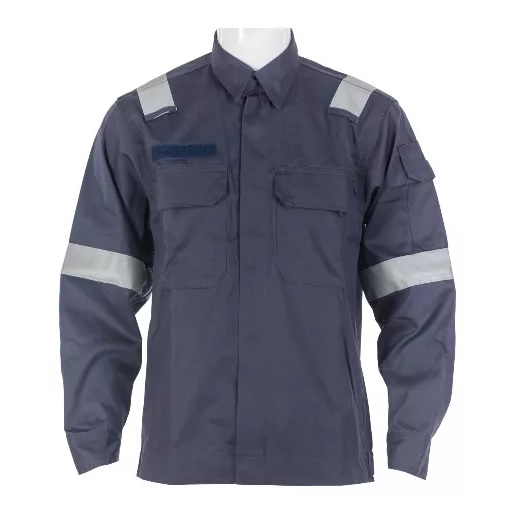 Pyrovatex Jacket with 2 Inches Reflective Strips @ 4 Locations