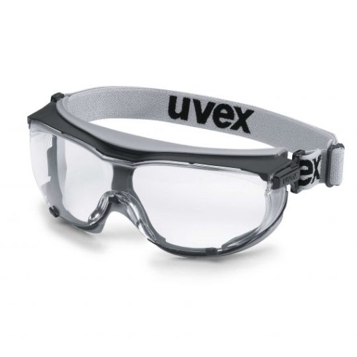 uvex carbonvision, PC clear lens – black/grey goggle