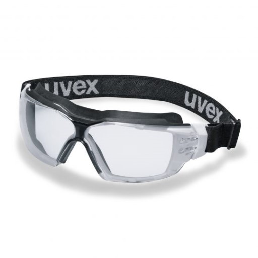 uvex pheos cx2 sonic, PC clear lens – white/black goggle