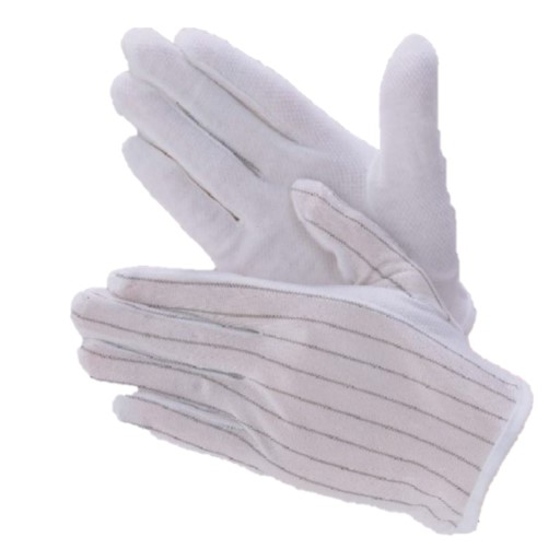 Polyester ESD Dotted Gloves – (Dozen)
