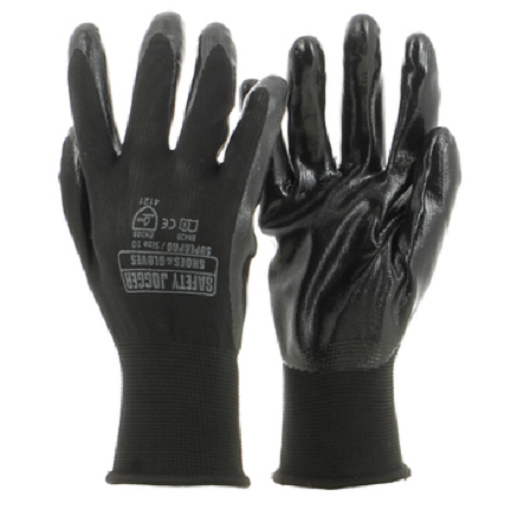 Safety Jogger SuperPro Polyester Foam Nitrile Gloves Industrial