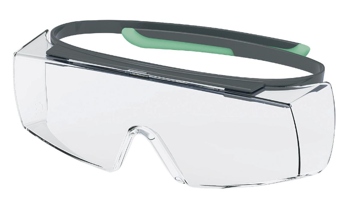 uvex super OTG clear lens, planet overspec