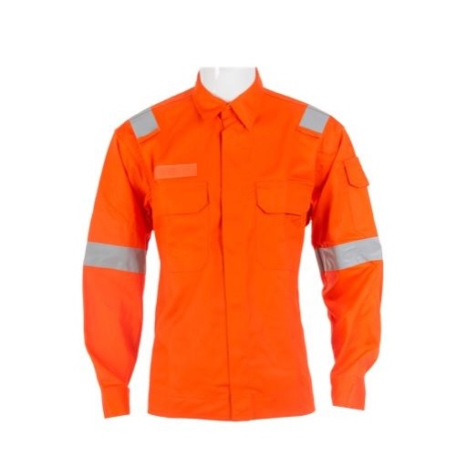 Pyrovatex Jacket with 2 Inches Reflective Strips @ 4 Locations