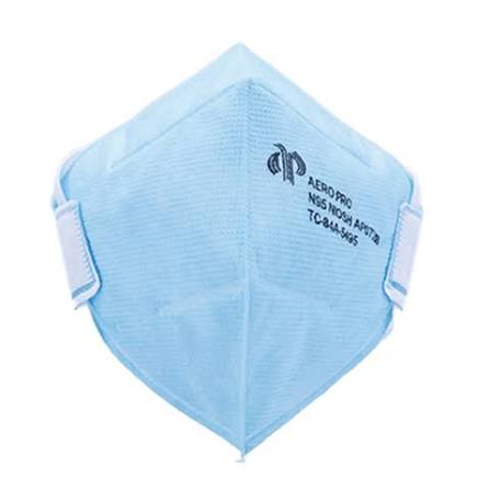 AeroPro AP0708B N95 Vertical Fold Masks (Blue) – (Box of 30’s)
