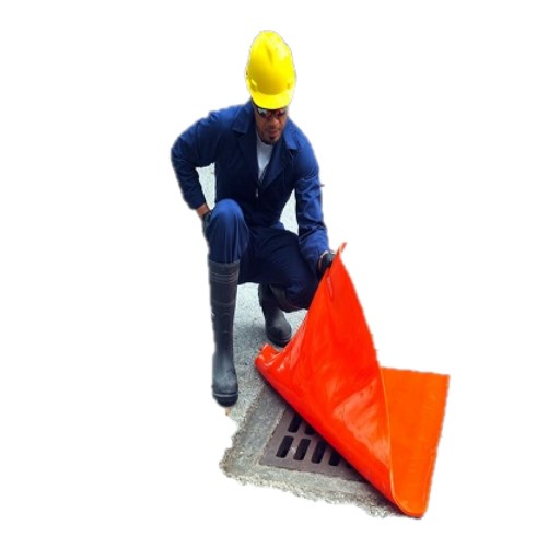 Orange Ultra-Drain Square Seal, 36″ x 36″