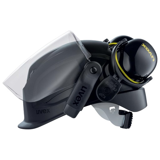 uvex pheos K2P magnet helmet earmuffs