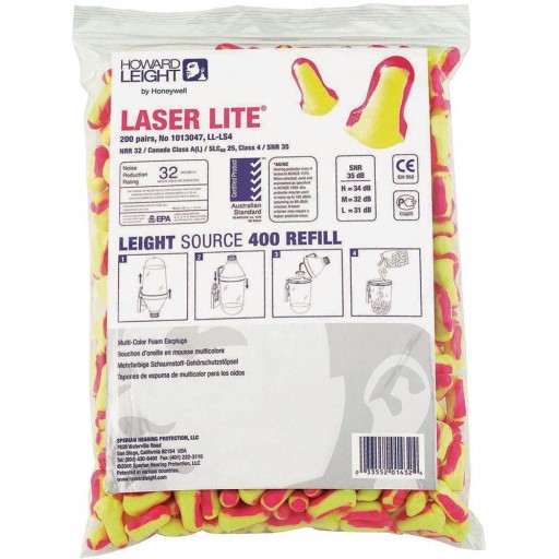 Honeywell Laser Lite Uncorded Earplugs Refill