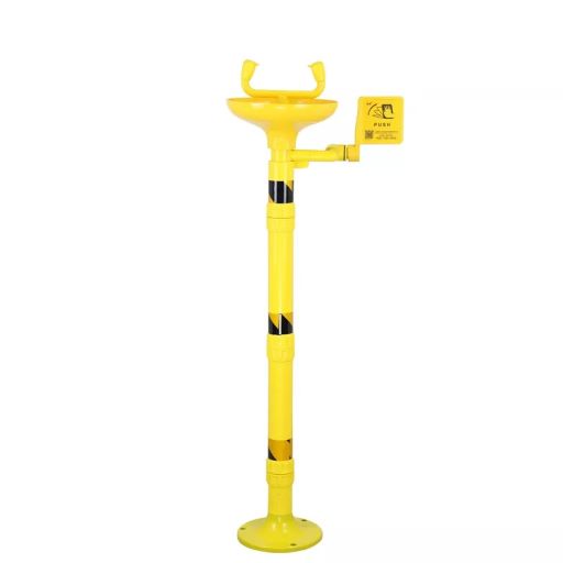 BTL11A Free Standing Eye Wash Hand Operated – Powder Coated Finish – YELLOW