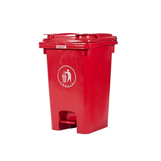 60L Step On Plastic Bin (no wheels)