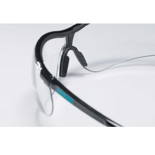 uvex sportstyle, PC clear lens – black/blue eyewear