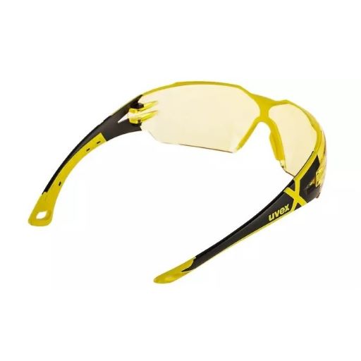 uvex pheos cx2, PC amber lens – black/yellow eyewear