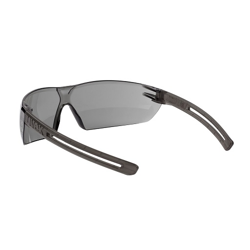 uvex x-fit, PC grey lens – grey translucent eyewear