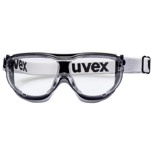 uvex carbonvision, PC clear lens – black/grey goggle