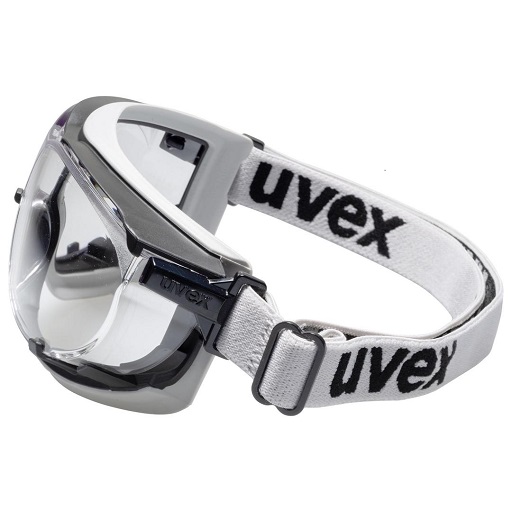 uvex carbonvision, PC clear lens – black/grey goggle