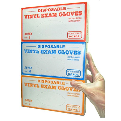 Vinyl Disposable Pre-Powdered Gloves – (Box of 100’s)