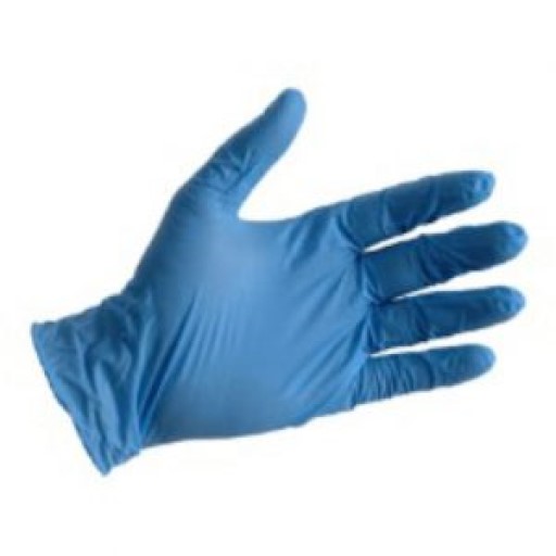 Asher Jallen 509 Blue VIOLET Nitrile PF Examination Gloves 5.0mil – (Box of 100’s)