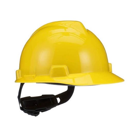 MSA V-Gard Slotted Cap with Fas-Trac Suspension