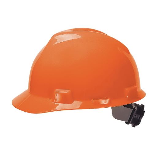 MSA V-Gard Slotted Cap with Fas-Trac Suspension