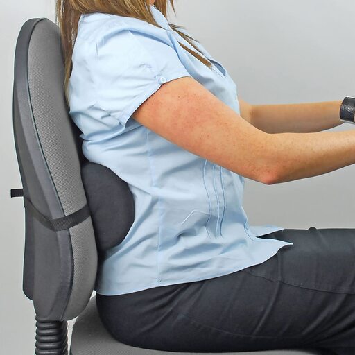 Fellowes® Portable Lumbar Support Black