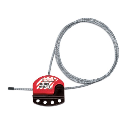 Master Lock S806 Adjustable Cable Lockout