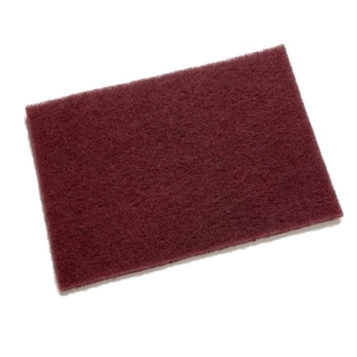 3M 7447 Dark Red Scrotch Brite (Box of 20’s)