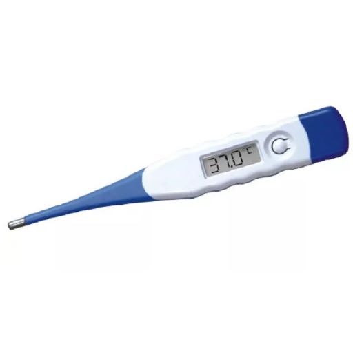 Digital Thermometer with Big LCD Screen & Flexible Tip