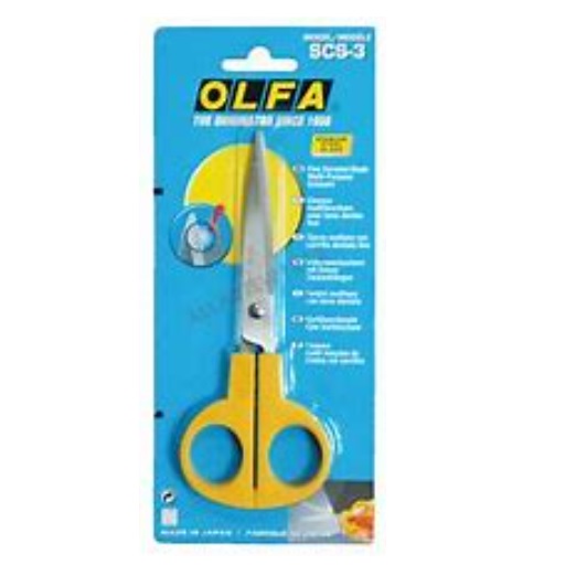 OLFA? SCS-3 Multi-Purpose Stainless Steel Scissors