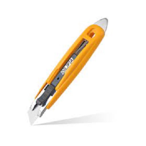 OLFA? SK-9 Automatic Self-Retracting Safety Knife with Tape Slitter