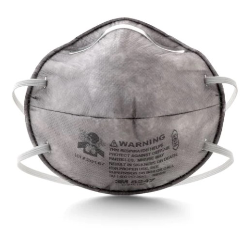 3M 8247 R95 Masks with Nuisance Level Organic Vapour Relief – (Box of 20’s)