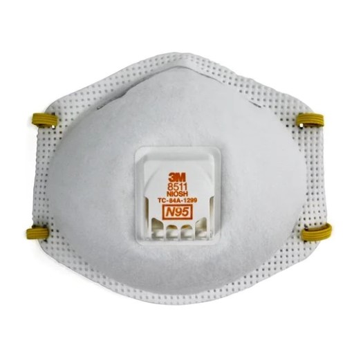 3M 8511 N95 Masks with Valve – (Box of 10’s)