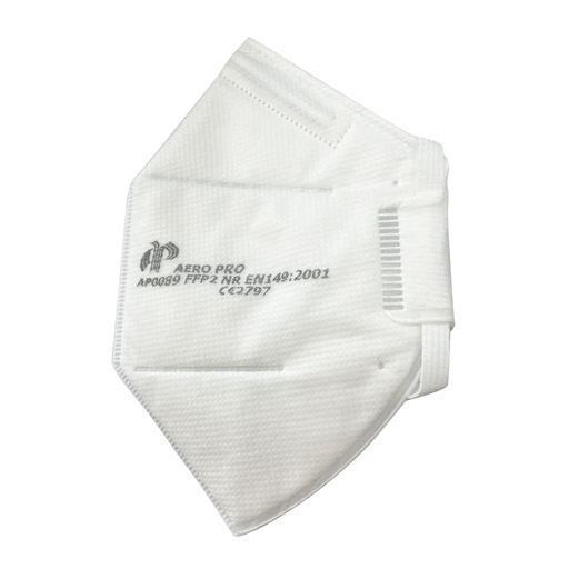 AeroPro AP0708 N95 Vertical Fold Masks (White) – (Box of 30’s)