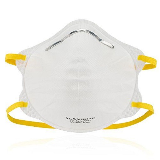 Makrite 9600 N95 Foldable Cup Shape Masks – (Box of 20’s)